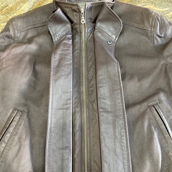 Remy Leather Jacket women’s size 38 - Picture 2 of 10